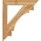 Ekena Millwork Merced Traditional Rough Sawn Bracket, Western Red Cedar, 4"W x 30"D x 34"H BKT04X30X34MRC01RWR - alternate 4